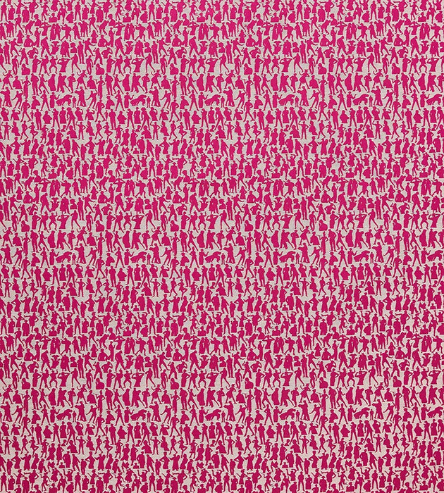 Jean Paul Gaultier Silhouettes Fuchsia Fabric H0 00053492