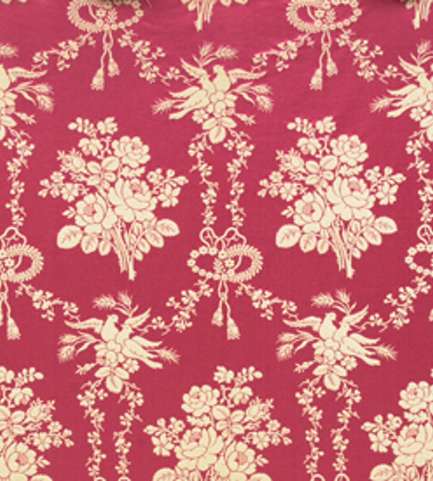 Lelievre Oreste Cramoisi Fabric Sample H0 00054015