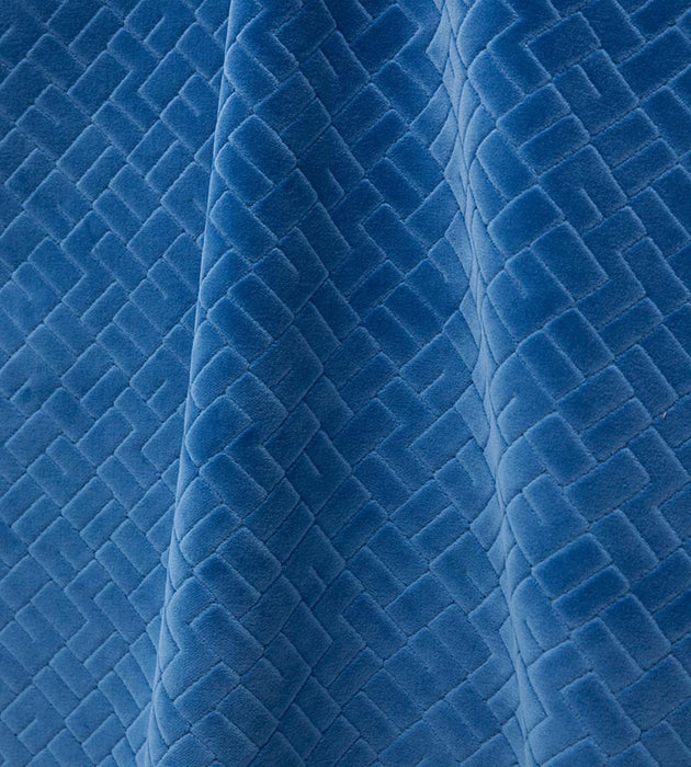 Lelievre Vallauris Velvet Grece Fabric Sample H0 00080576