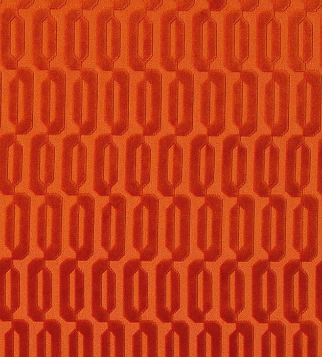 Lelievre Typo M1 Tangerine Fabric Sample H0 00080723