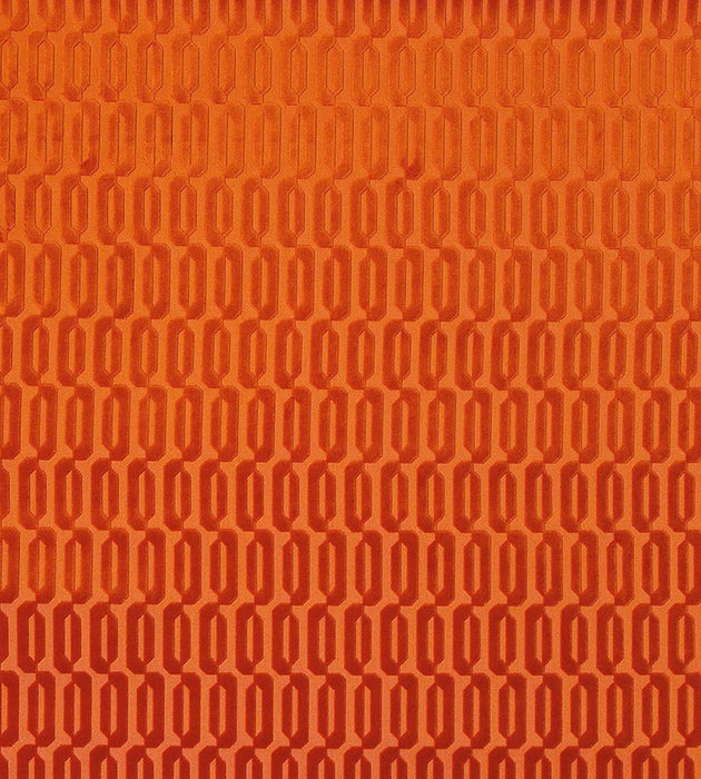 Lelievre Typo M1 Tangerine Fabric Sample H0 00080723