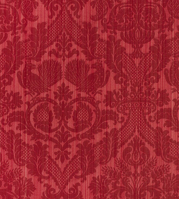 Lelievre Damas Tanlay Rubis Fabric H0 00094127