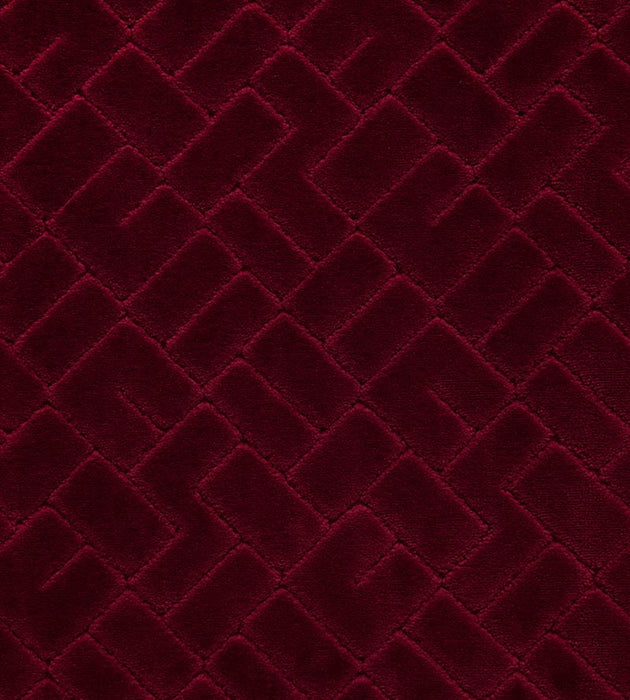 Lelievre Vallauris Velvet Syrah Fabric H0 00100576