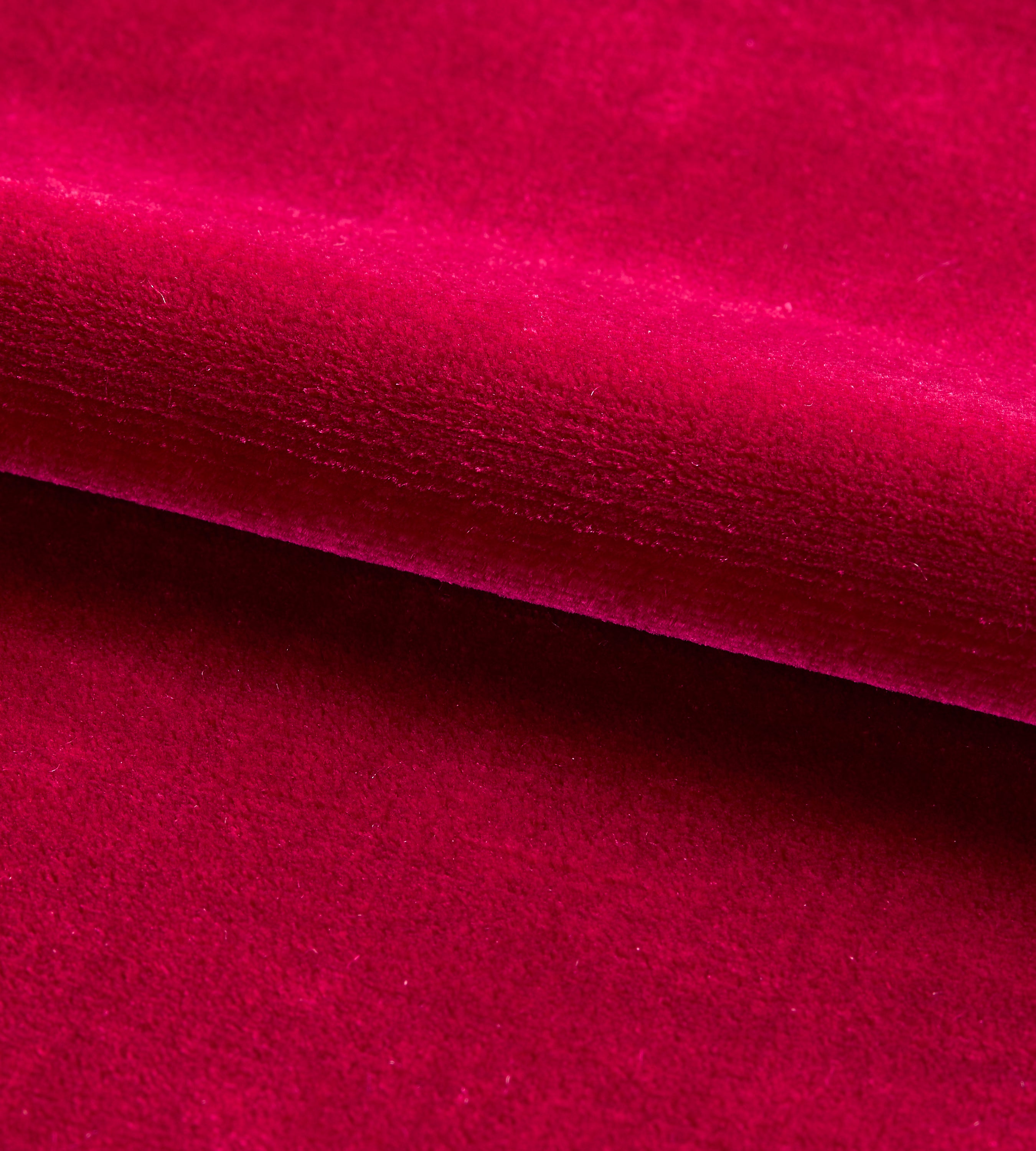 Tassinari & Chatel Velours Uni Rubis Fabric Sample H0 00111502