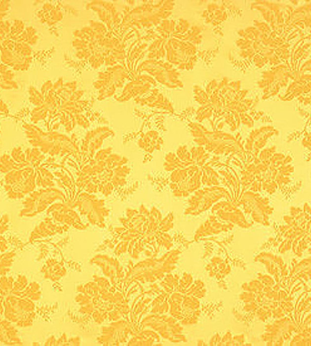 Lelievre Alicante Damask Bright Yellow Fabric Sample H0 00124019