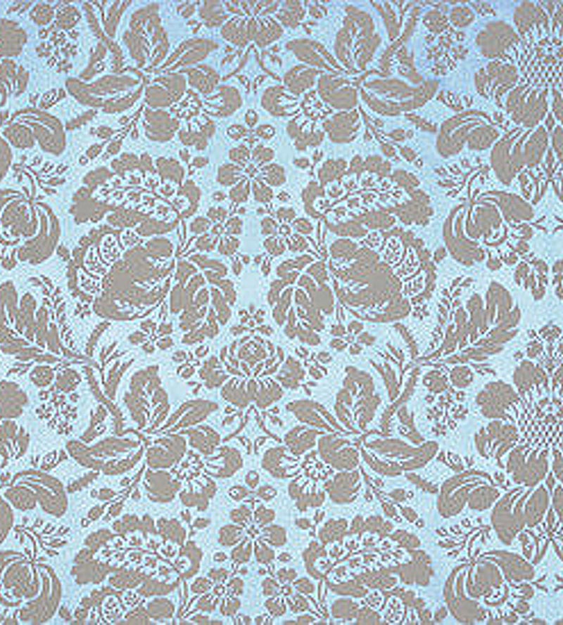 Lelievre Recta Plain Blue Fabric H0 00204021