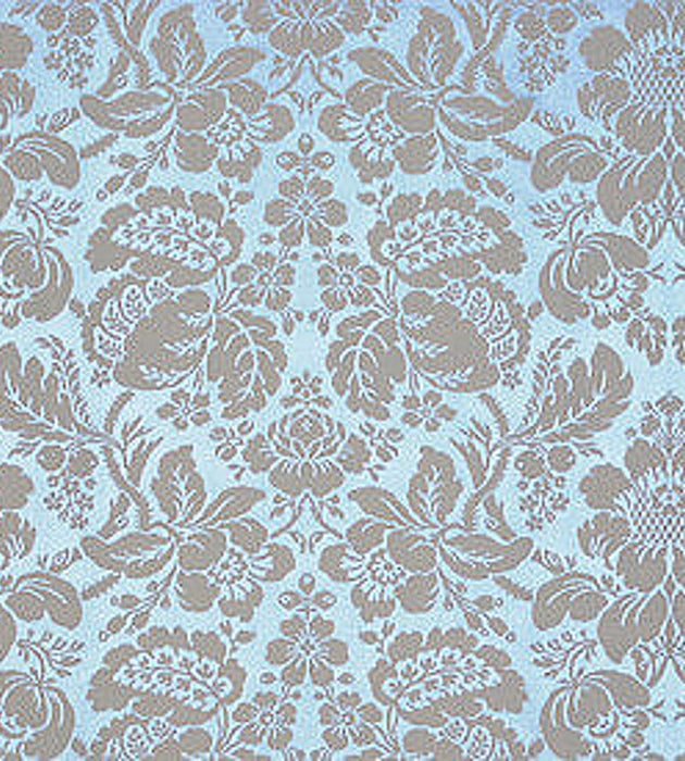 Lelievre Recta Plain Blue Fabric Sample H0 00204021