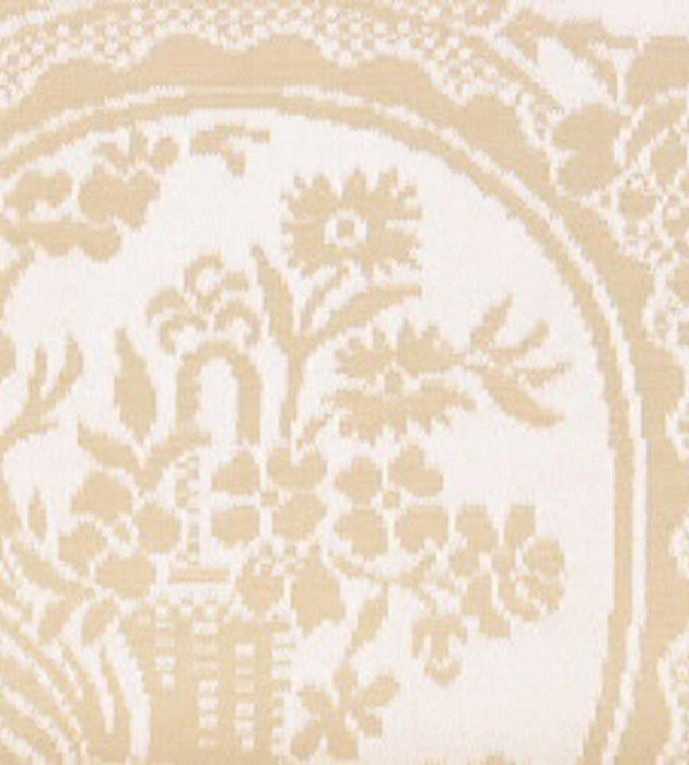 Lelievre Damas Rambouillet Ivoire Fabric Sample H0 00224048