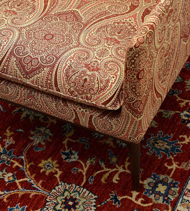 Lelievre Paisley Jacquard Steppe Fabric H0 00030582