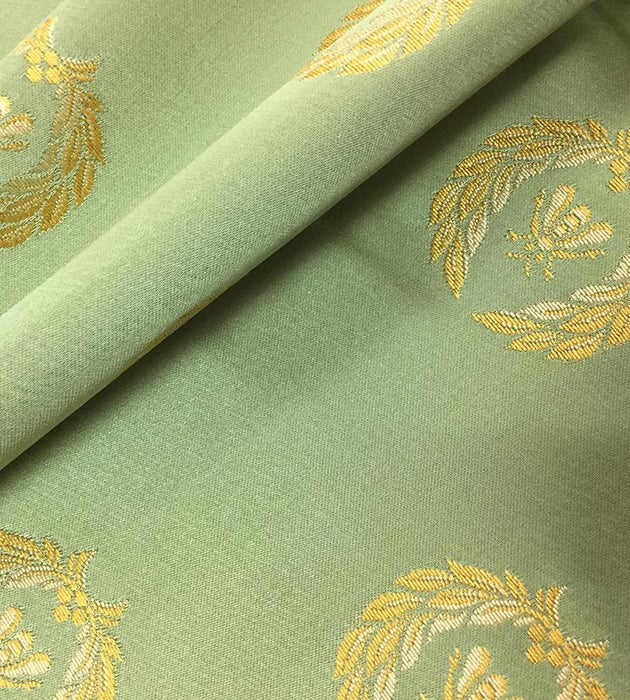 Lelievre Aiglon Celadon / Beige Fabric Sample H0 00074035