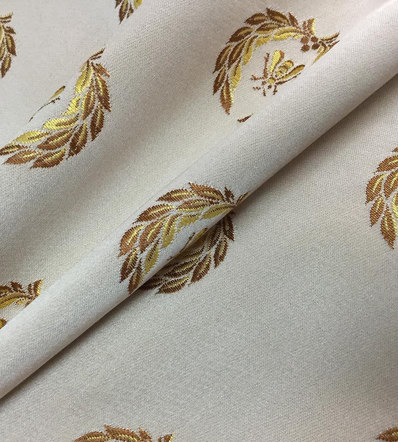 Lelievre Aiglon Gold / Rouge Fabric Sample H0 00014035