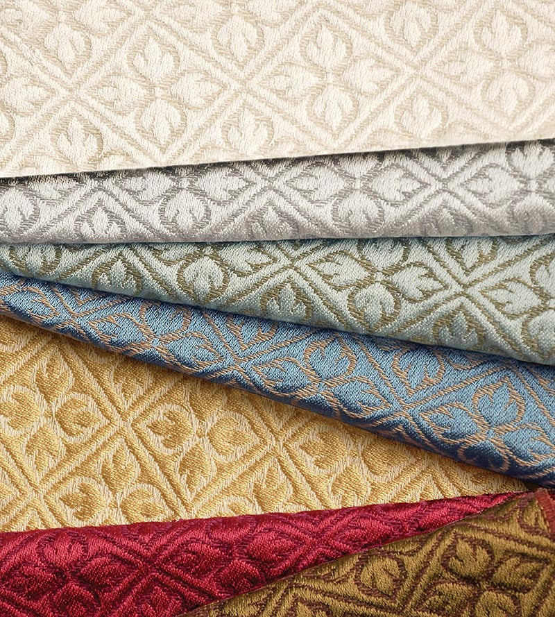 Lelievre Bosquet Tabac Fabric Sample H0 00024244