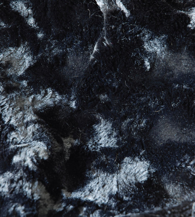 Lelievre Loutre - Faux Fur Noire Fabric Sample H0 00020620