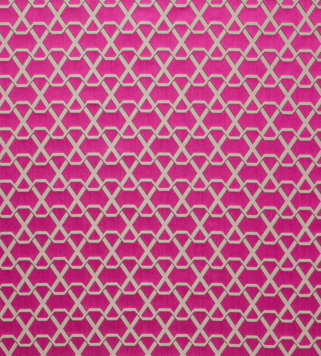 Lelievre Ribon Fuchsia Fabric Sample H0 00070557