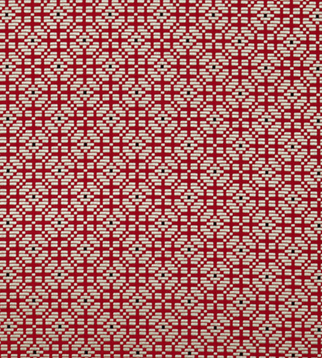 Lelievre Palanquin Rouge Fabric Sample H0 00170487