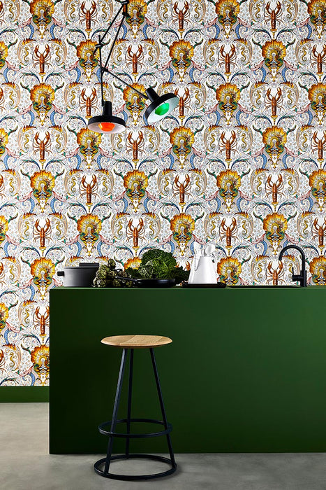 Pierre Frey Coquillages Et Crustaces Origine Wallpaper FP582004