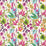 Harlequin Nalina Flamingo/Papaya/Loganberry 120331 Fabric Sample HAMA120331