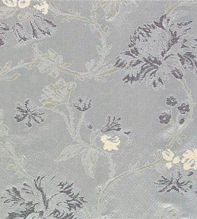 Old World Weavers Mallorcan Garden Pewter Fabric Sample HB 0002HA83