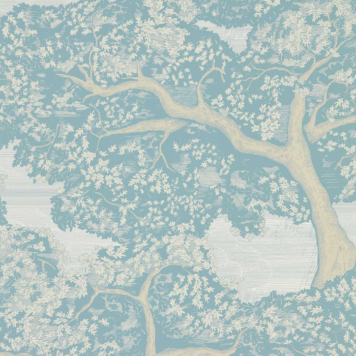 Harlequin Eternal Oak SkyBlue/FirstLight Wallpaper HC4W113023