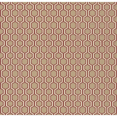 York Bee Sweet Red Wallpaper HC7534