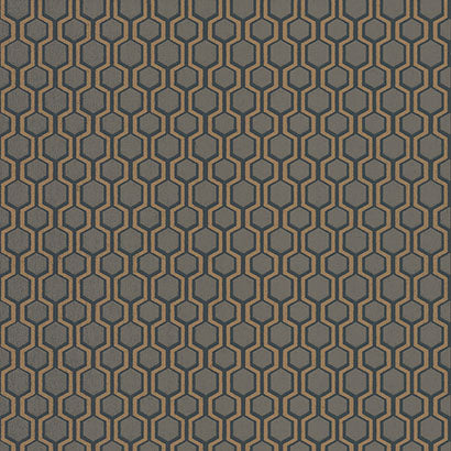 York Bee Sweet Grey Wallpaper HC7535