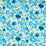 Harlequin Marsha Delft/Lagoon/Porcelain 121109 Fabric Sample HDHP121109