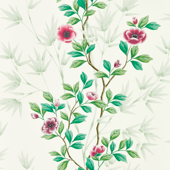 Harlequin Lady Alford Fig Blossom/ Magenta 112899 Wallpaper Sample HDHW112899