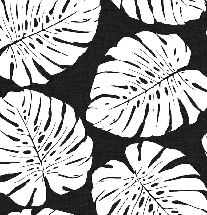 Seabrook Designs Monstera Leaf Shadow Wallpaper HG10500