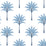 Seabrook Designs Montgomery Palm Blue Lake Wallpaper HG10702