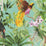 Seabrook Designs Tropical Bird Aqua Wallpaper HG10902