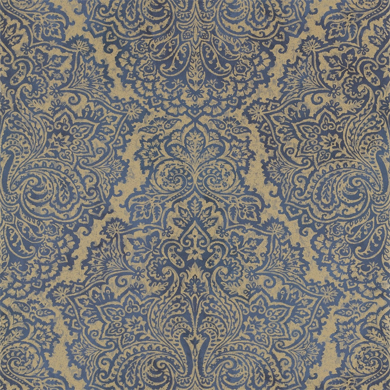 Harlequin Aurelia Sapphire 110642 Wallpaper Sample HLEO110642