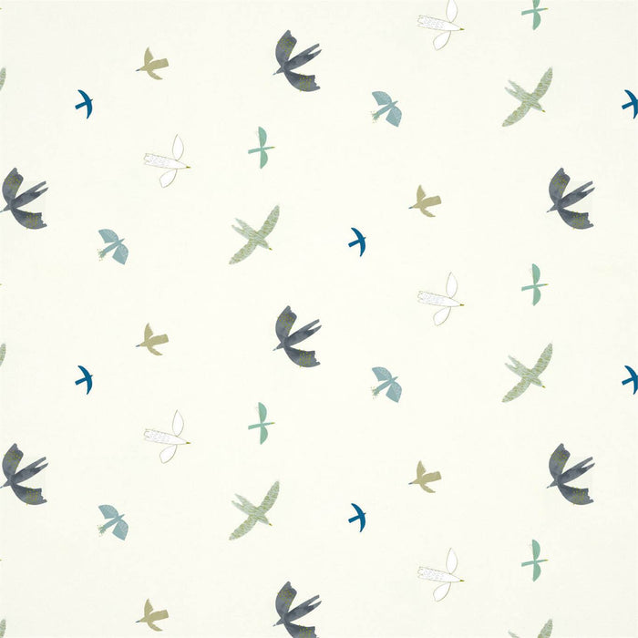 Harlequin Skies Above Duck Egg/Linen 112641 Wallpaper Sample HLTF112641