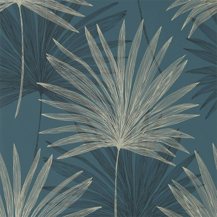 Harlequin Mitende Ink/Platinum 112226 Wallpaper Sample HMIW112226