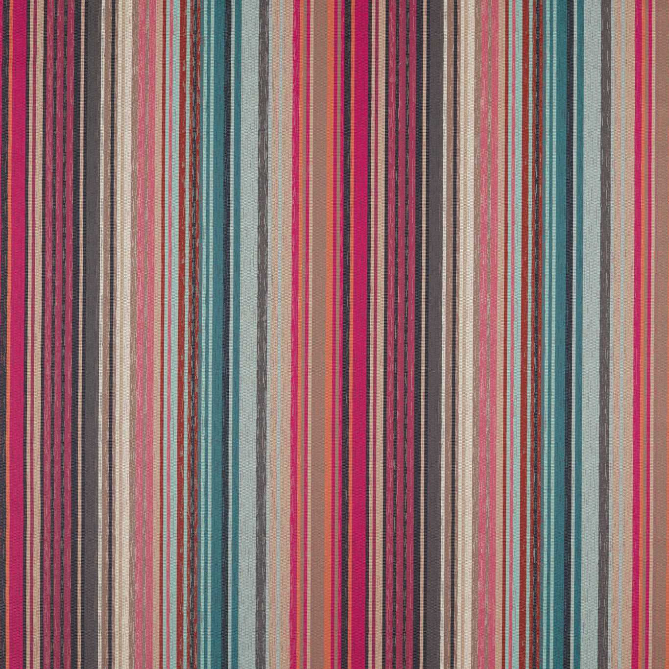 Harlequin Spectro Stripe Cerise/Marine/Coral 132826 Fabric Sample HMNI132826