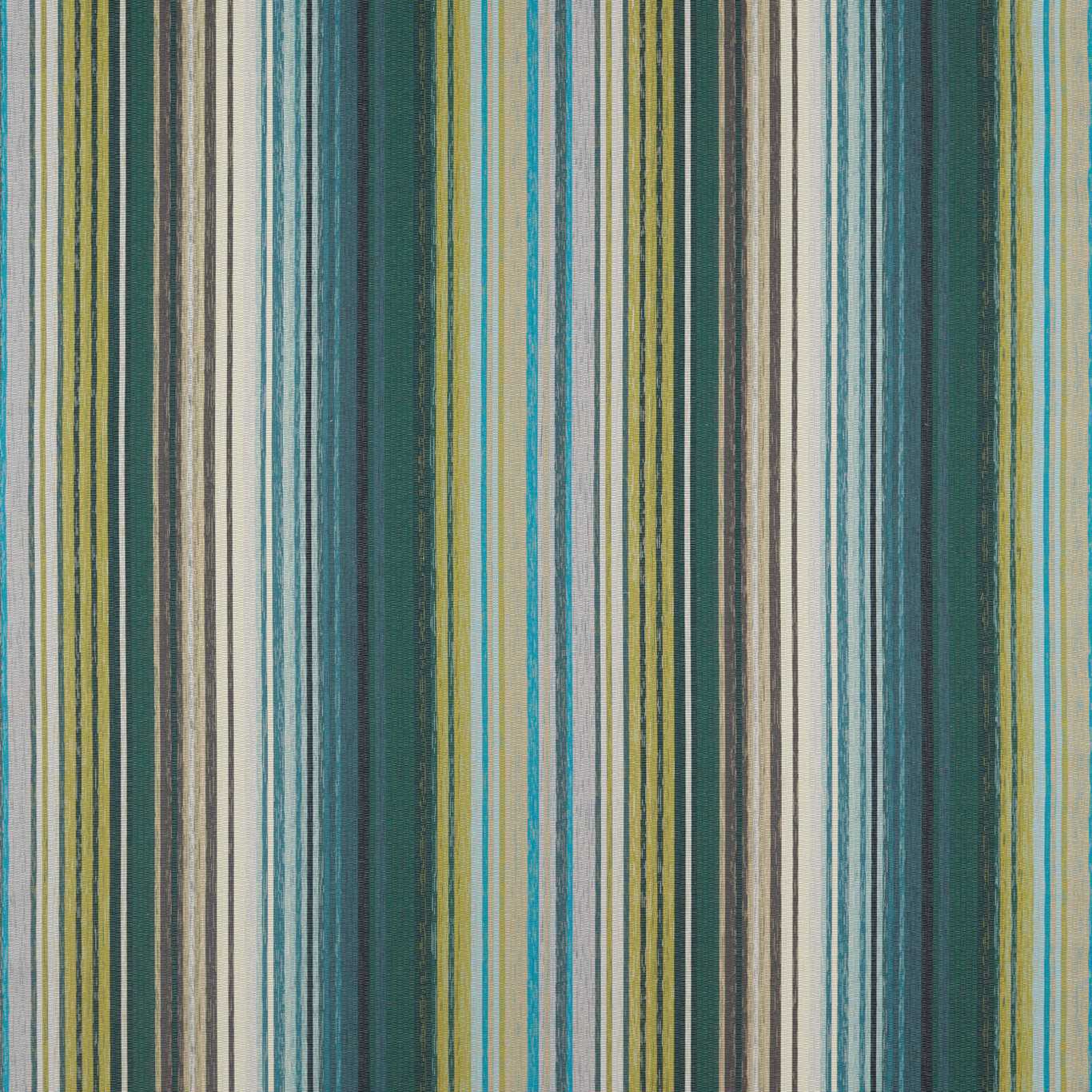 Harlequin Spectro Stripe Emerald/Marine/Lichen 132827 Fabric Sample HMNI132827