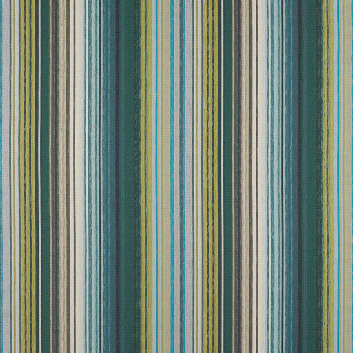 Harlequin Spectro Stripe Emerald/Marine/Lichen 132827 Fabric Sample HMNI132827