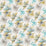 Harlequin Aucuba Teal/Zest 132240 Fabric Sample HMOE132240