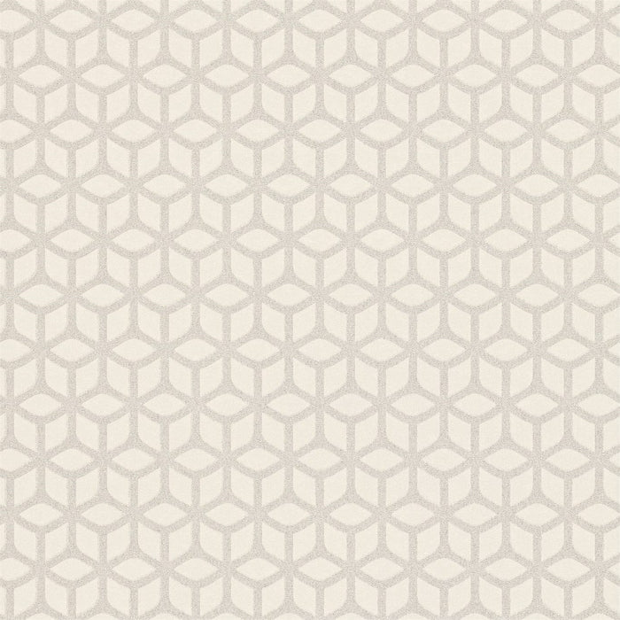 Harlequin Trellis Pearl 110377 Wallpaper Sample HMOT110377