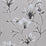 Harlequin Lotus Silver 110880 Wallpaper Sample HMOW110880