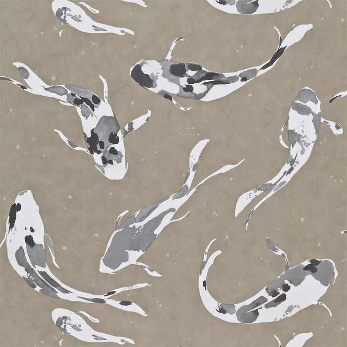 Harlequin Koi Metal 110900 Wallpaper Sample HMOW110900