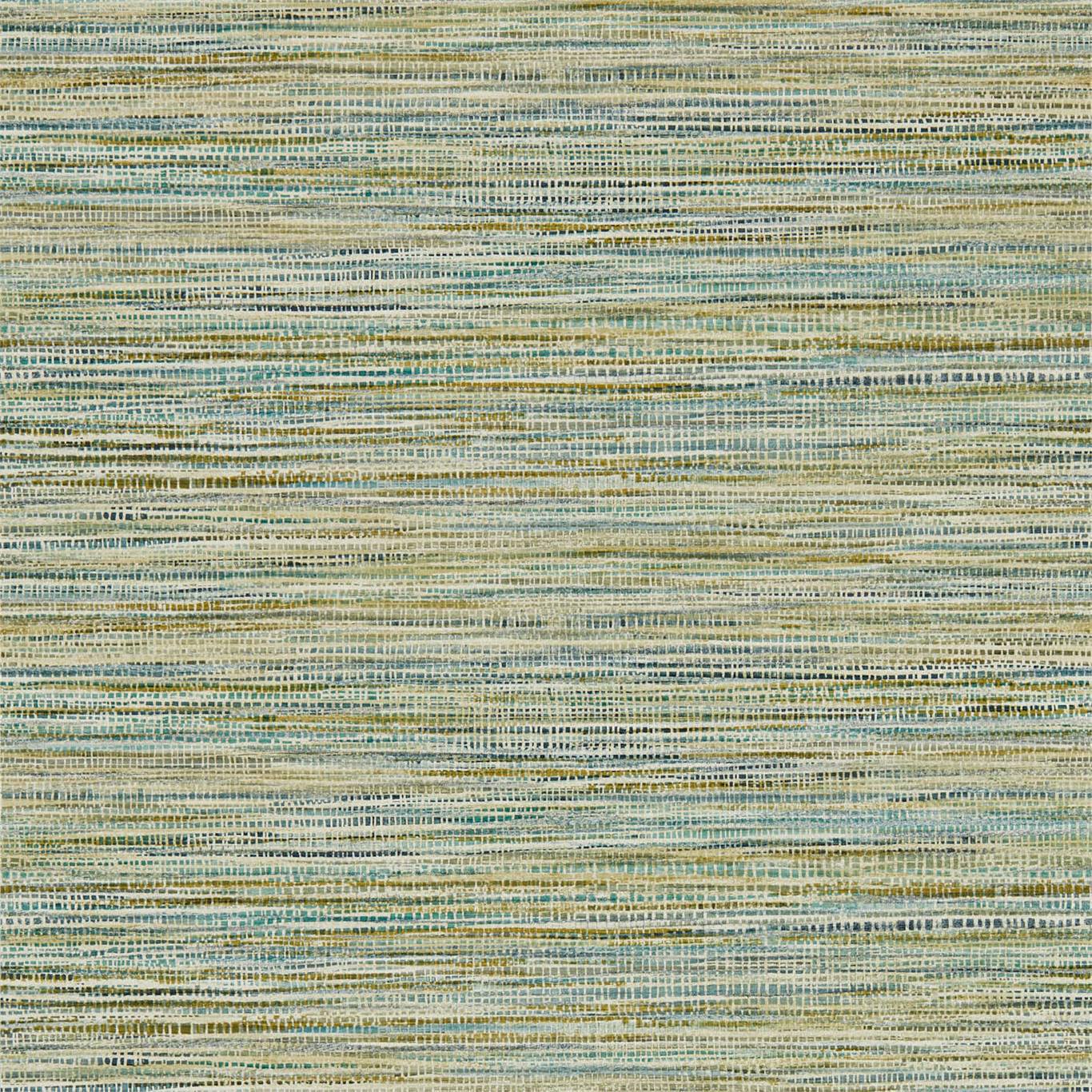 Harlequin Affinity Marine/Zest 111952 Wallpaper Sample HMWF111952