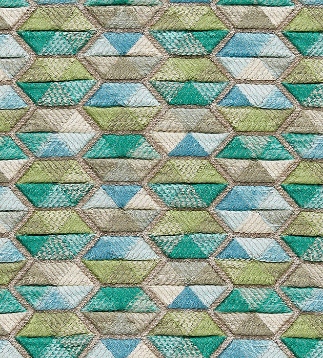 Hinson Carousel Aqua Fabric HN 000342006