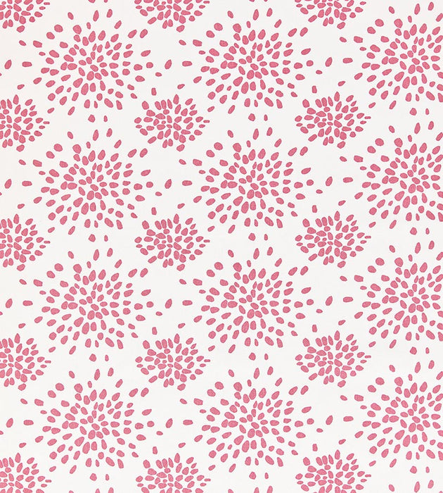 Hinson Fireworks Cotton Print Cupcake Pink Fabric Sample HN 000DF1020