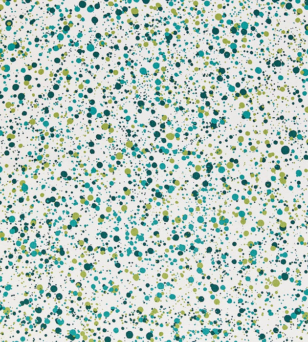 Hinson Spatter Cotton Print Mermaid Fabric Sample HN 000GF0153