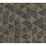 York Hexagram Wood Veneer Brown & Black Wallpaper HO2103