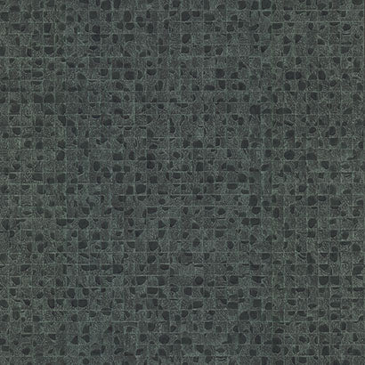 York Leather Lux Dark Green Wallpaper HO2116