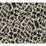 York Leopard Rosettes Black Wallpaper HO2162