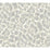 York Leopard Rosettes Grey Wallpaper HO2163