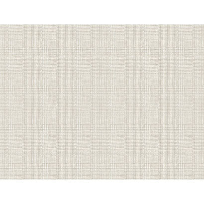 York Shirting Plaid Off White Wallpaper HO2169