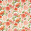 Harlequin Dahlia Coral/Fig Leaf/Sky 121083 Fabric Sample HQN2121083